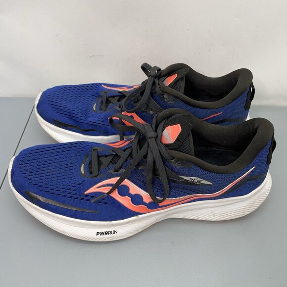 Saucony Ride 15 Sneakers Shoes Running Training Athletic Blue Mens 10.5 main image 8